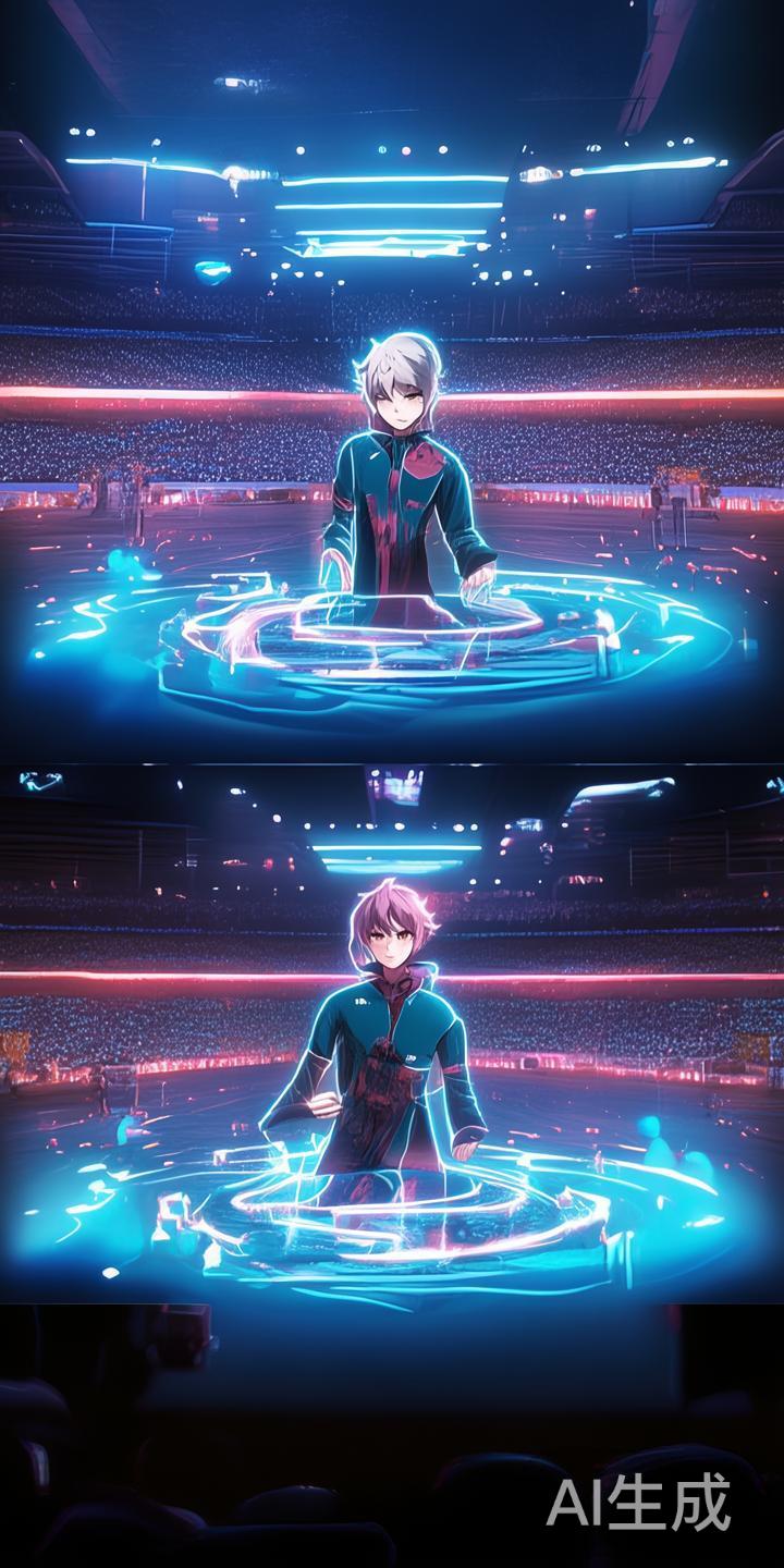 1.&nbsp;虚拟偶像与体育赛事结合
虚拟偶像的兴起为体